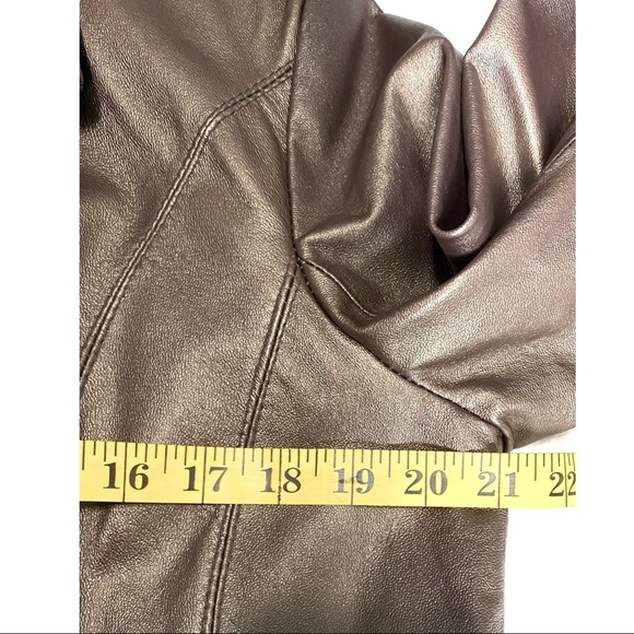Wilson's Leather Maxima Winter Women's Jacket Copper Metallic - Picture 14 of 17